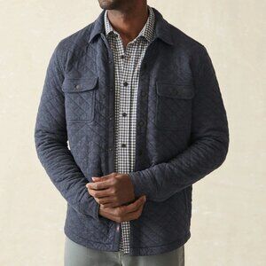 Faherty Epic Quilted Fleece Jacket - LT
